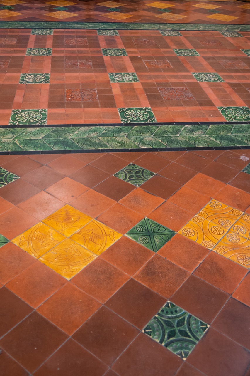 Medieval tiles (copies)