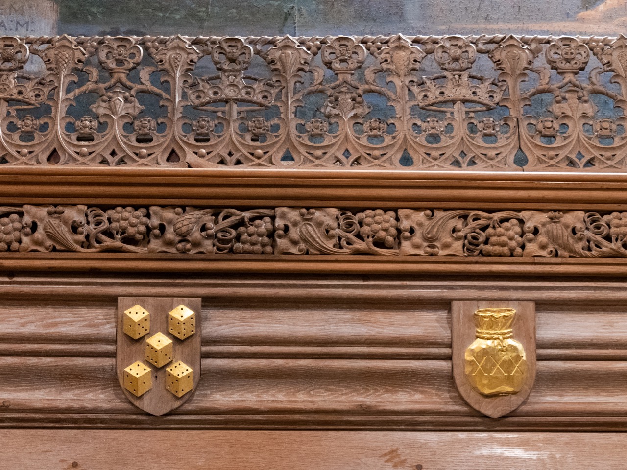 Rood screen (design Oldrid Scott), detail