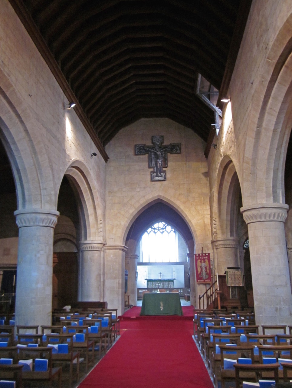 St Michael and All Angels, interior view