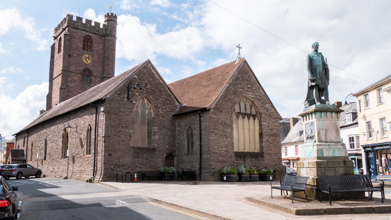 View from the south east