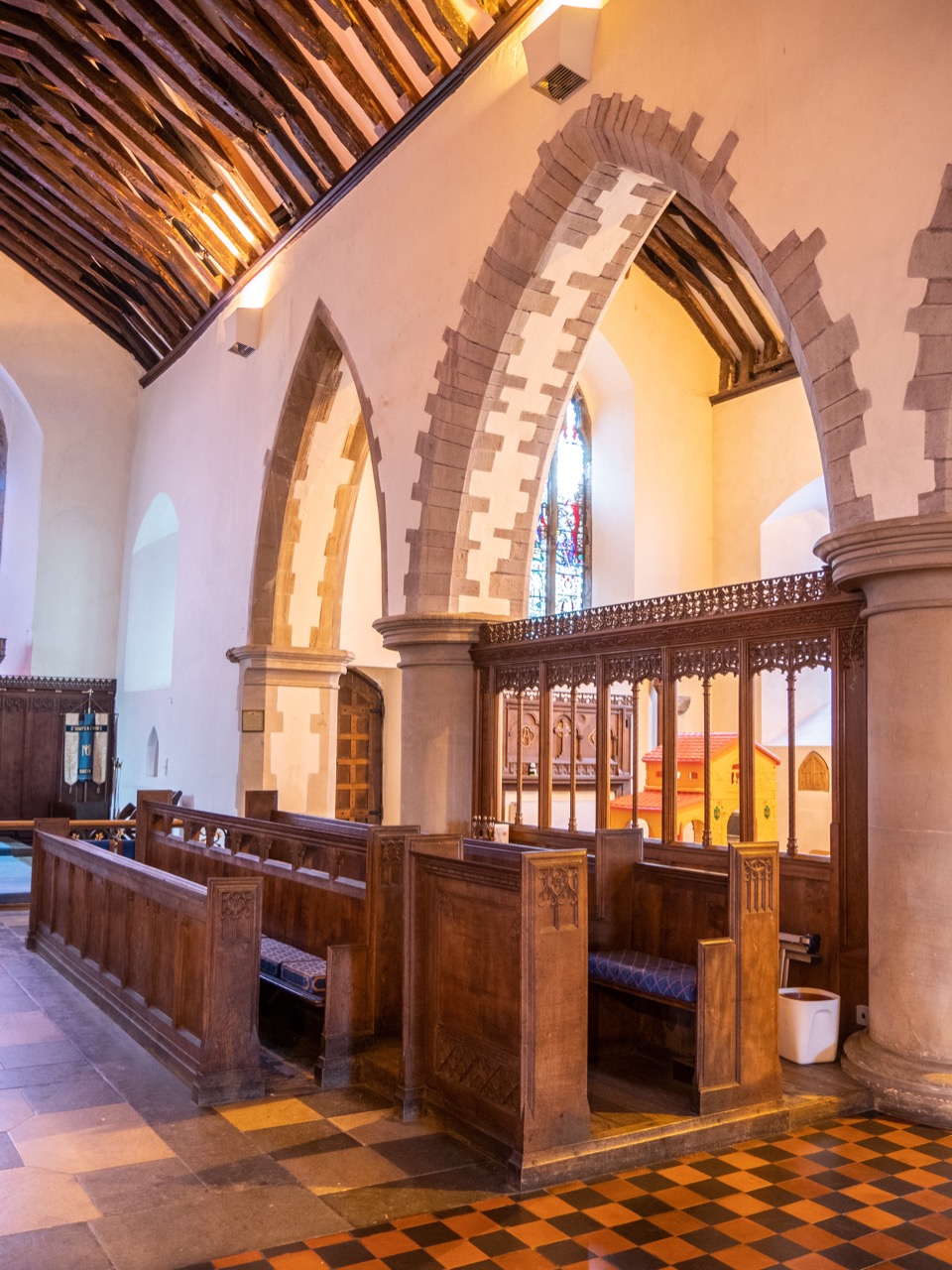 Choir stalls (W. D. Caröe)