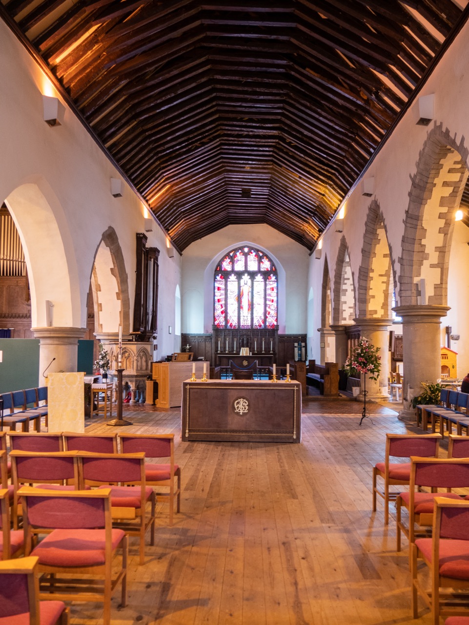 Interior view