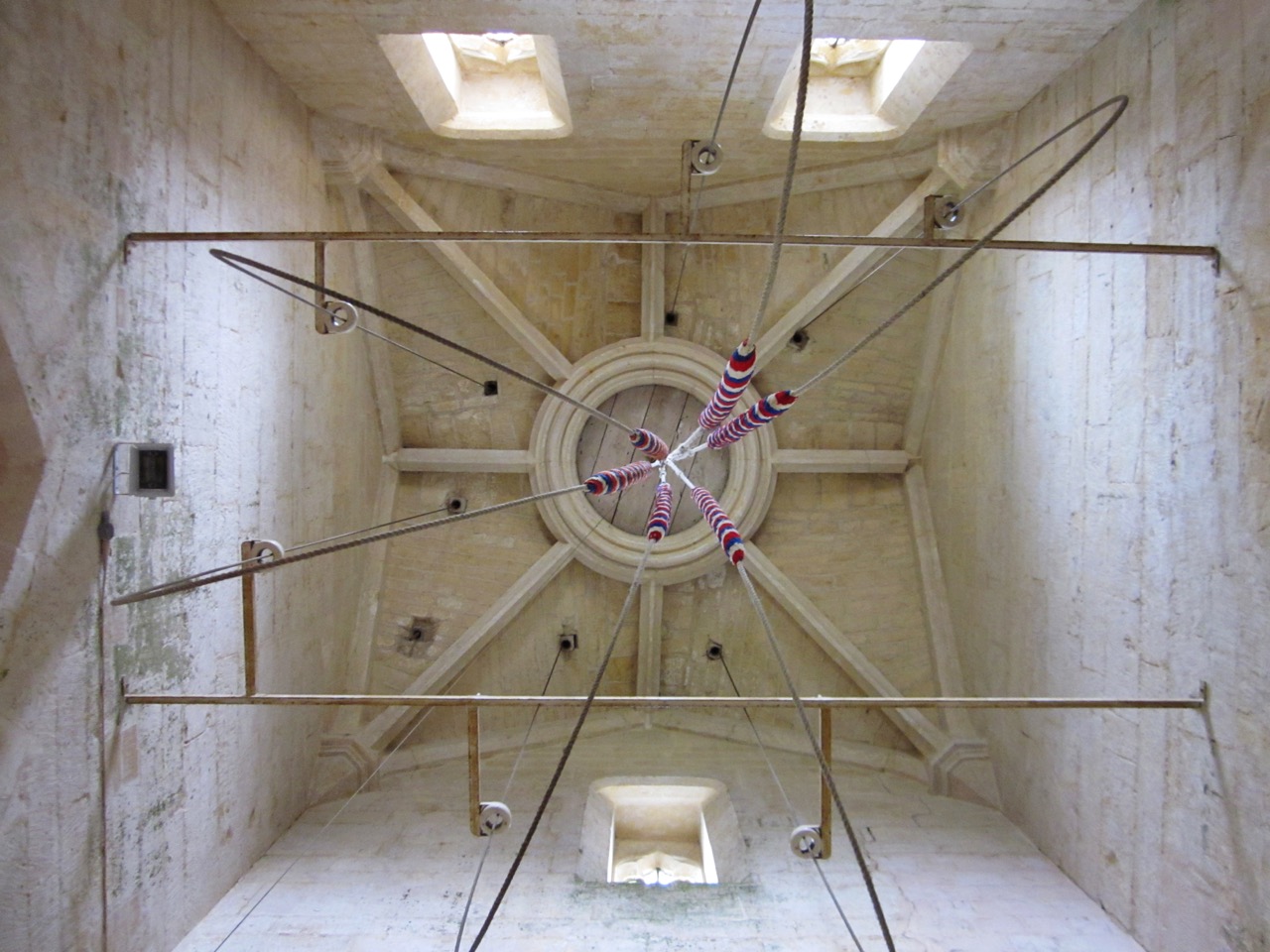 Open ropes for bell ringing