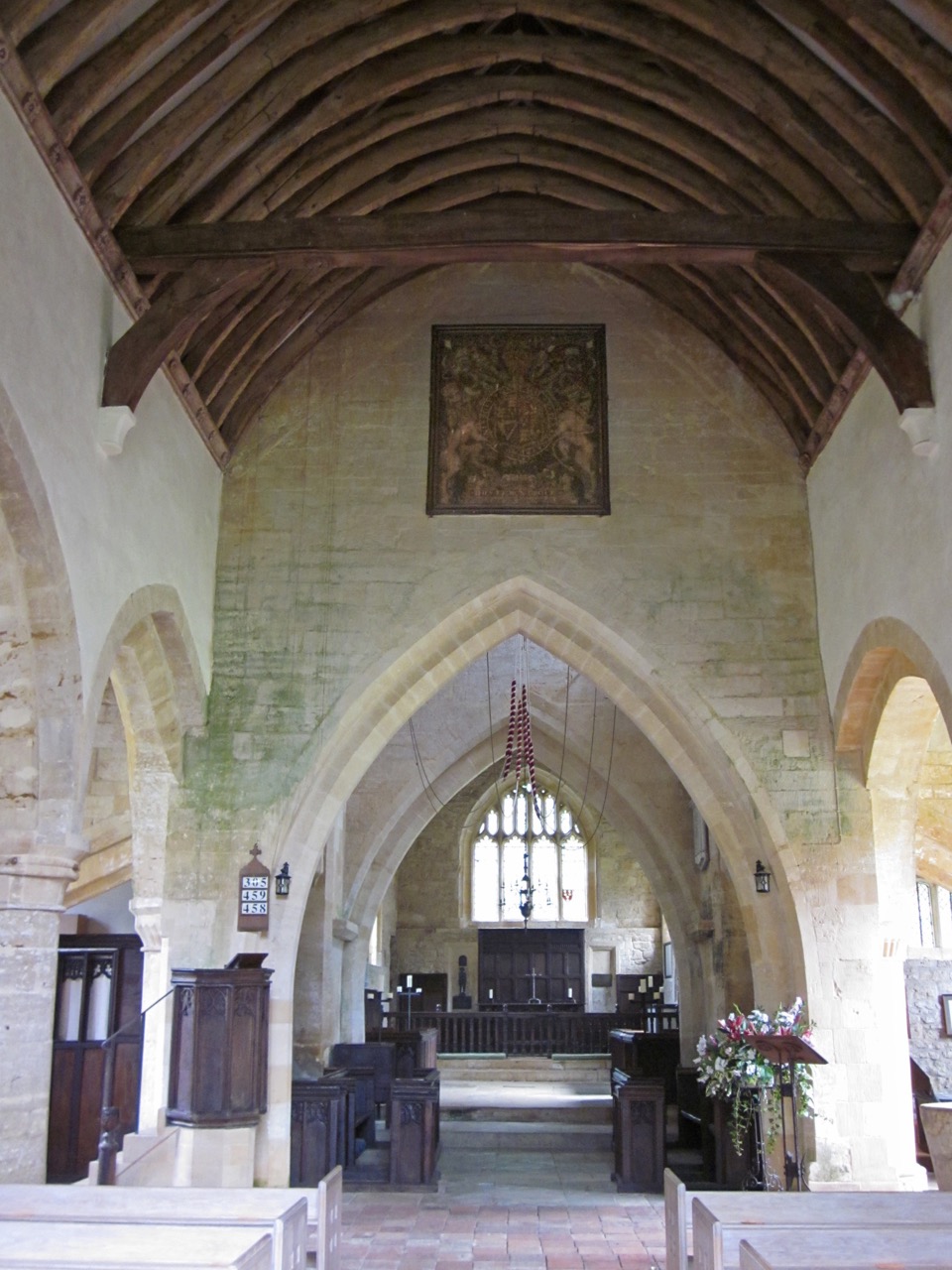 St Eadburgha, interior view