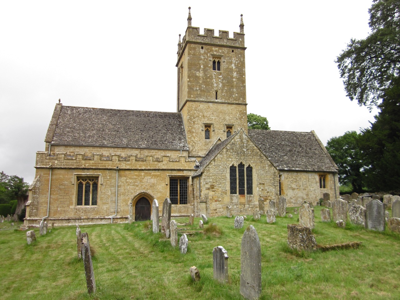 Exterior view from the south