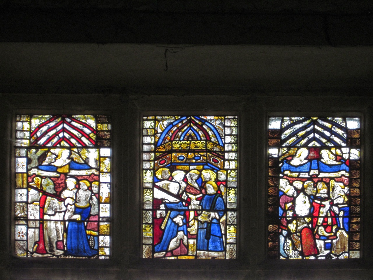 East window (15th cent.)