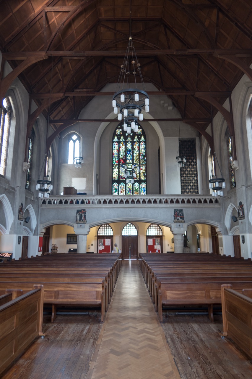 View towards the rear gallery