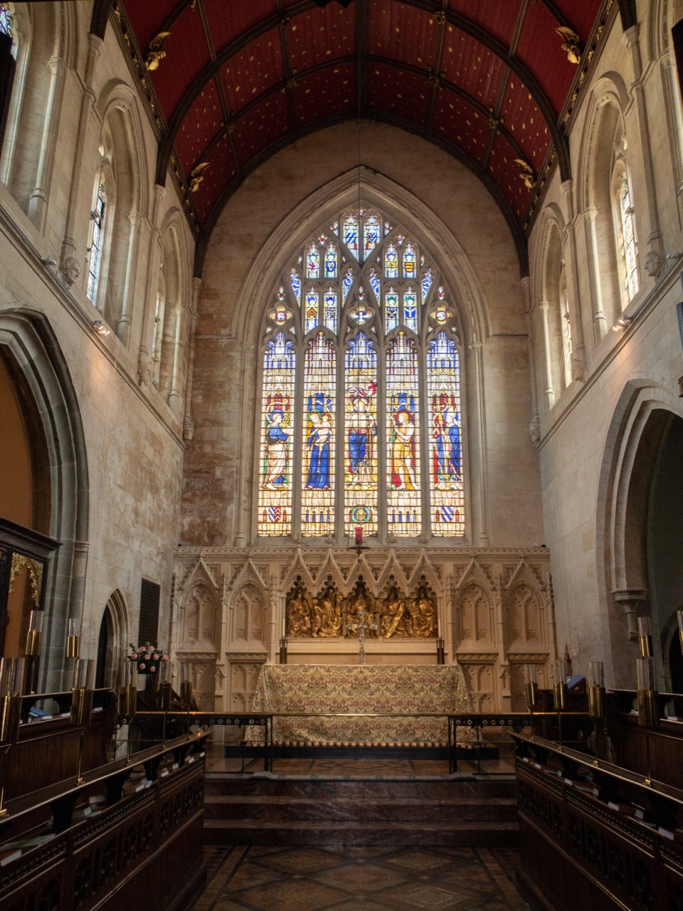 Chancel (reredos design John Prichard)