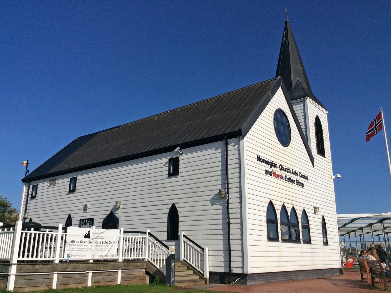 View from the west