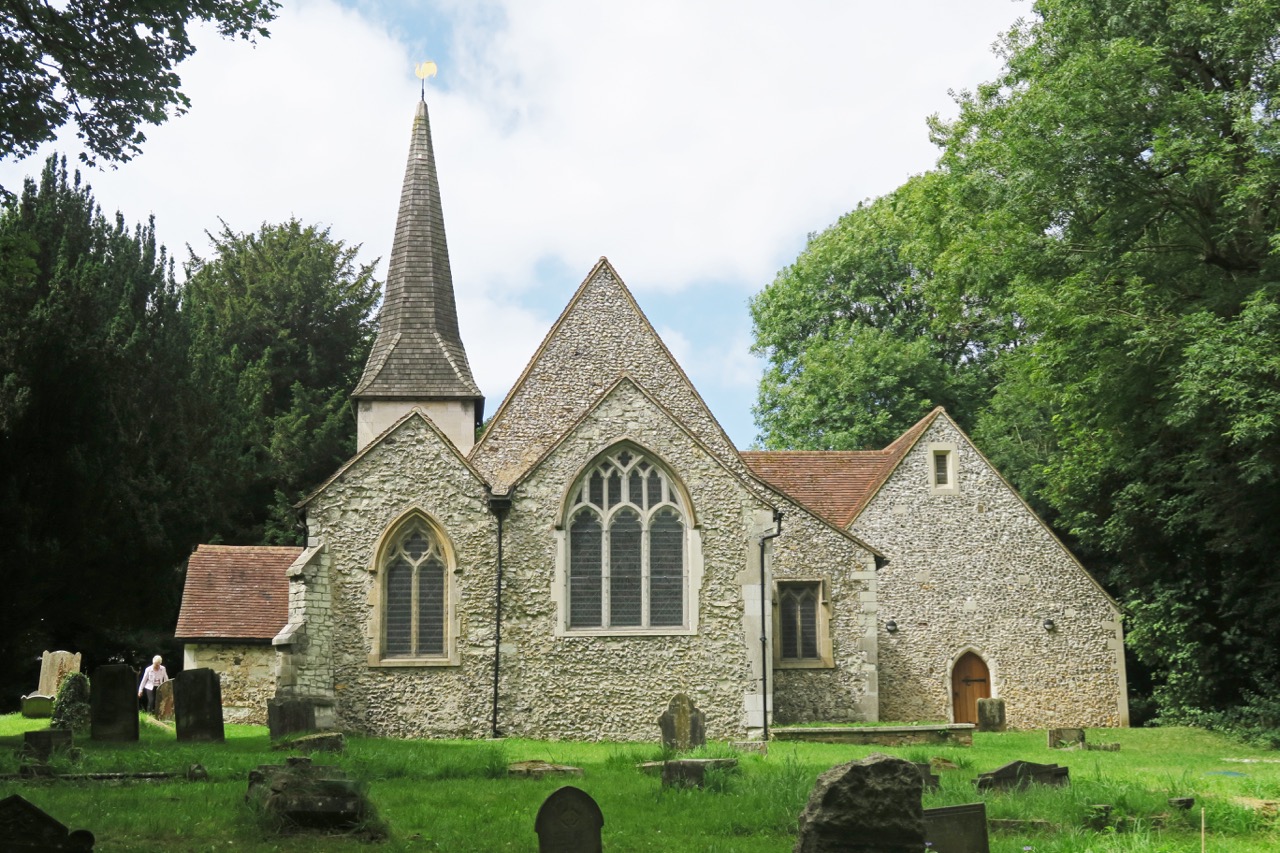 View from the east