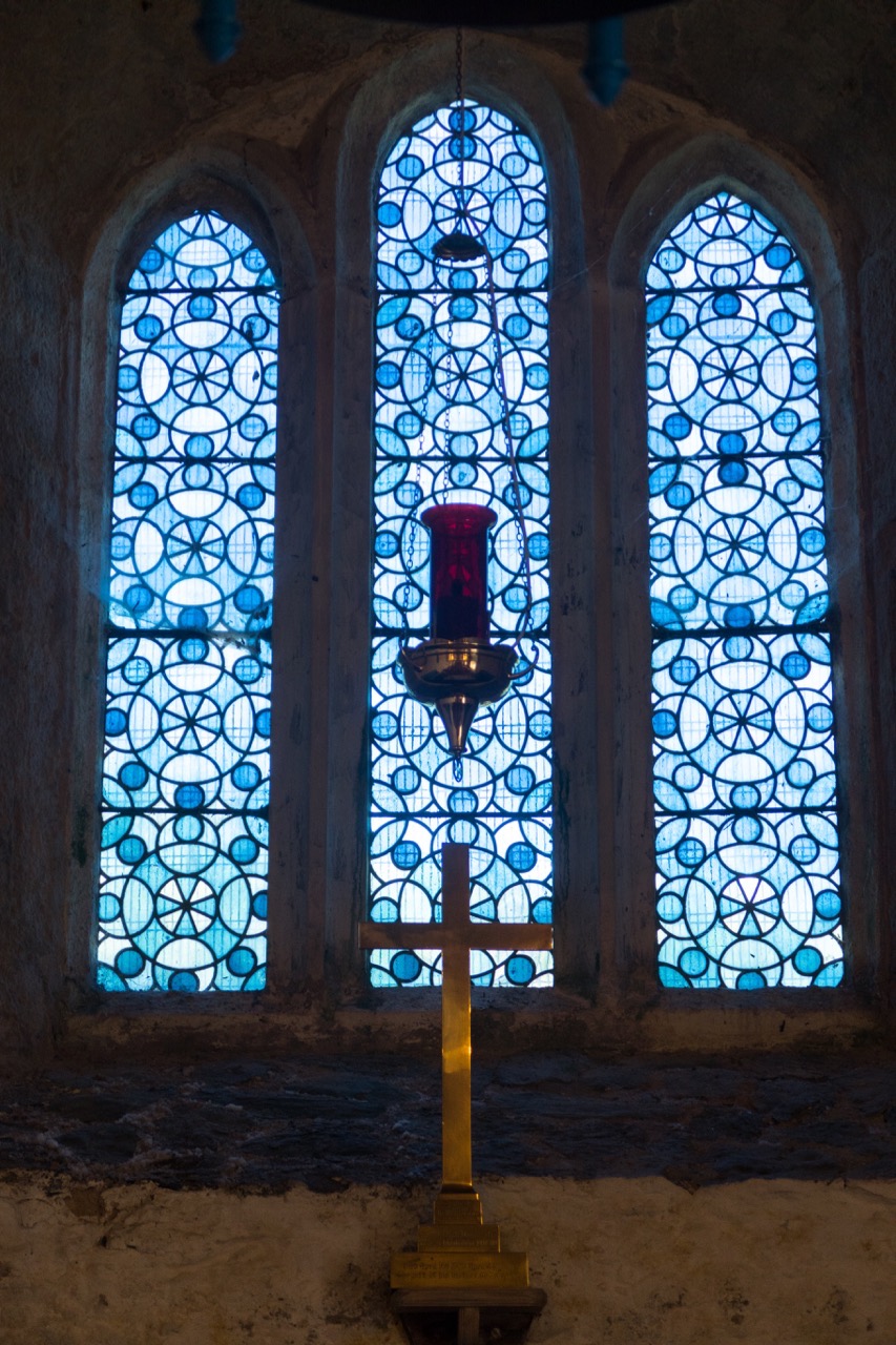 East window in the chancel