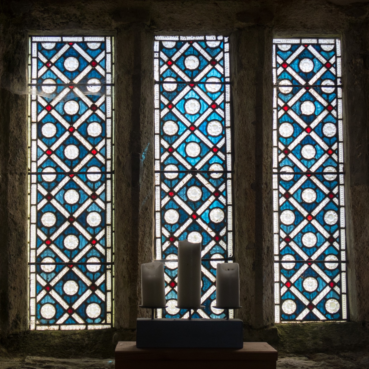 Window inspired by Islamic art