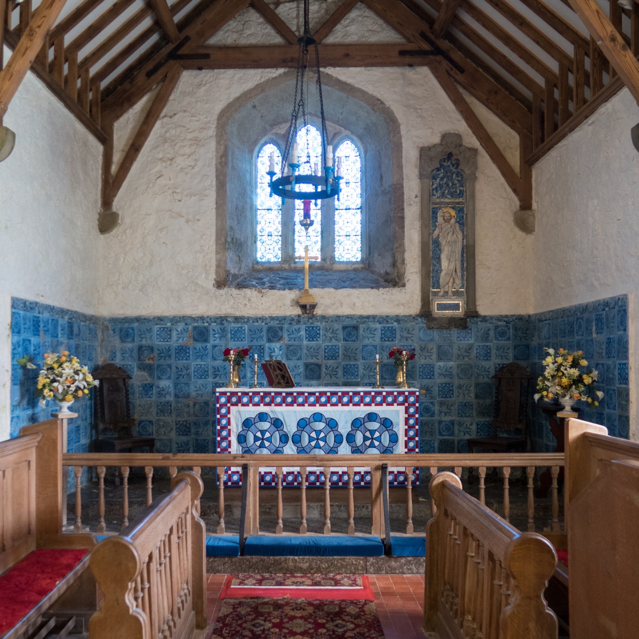 Eglwys Sant Padrig/St Patrick’s Church, interior view