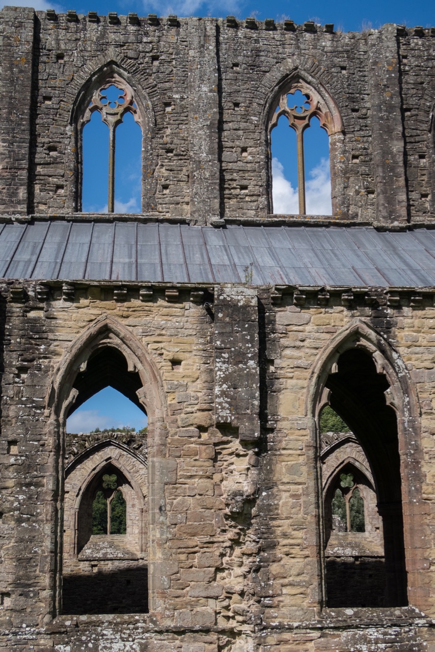 Windows of the clerestory and the south aisle