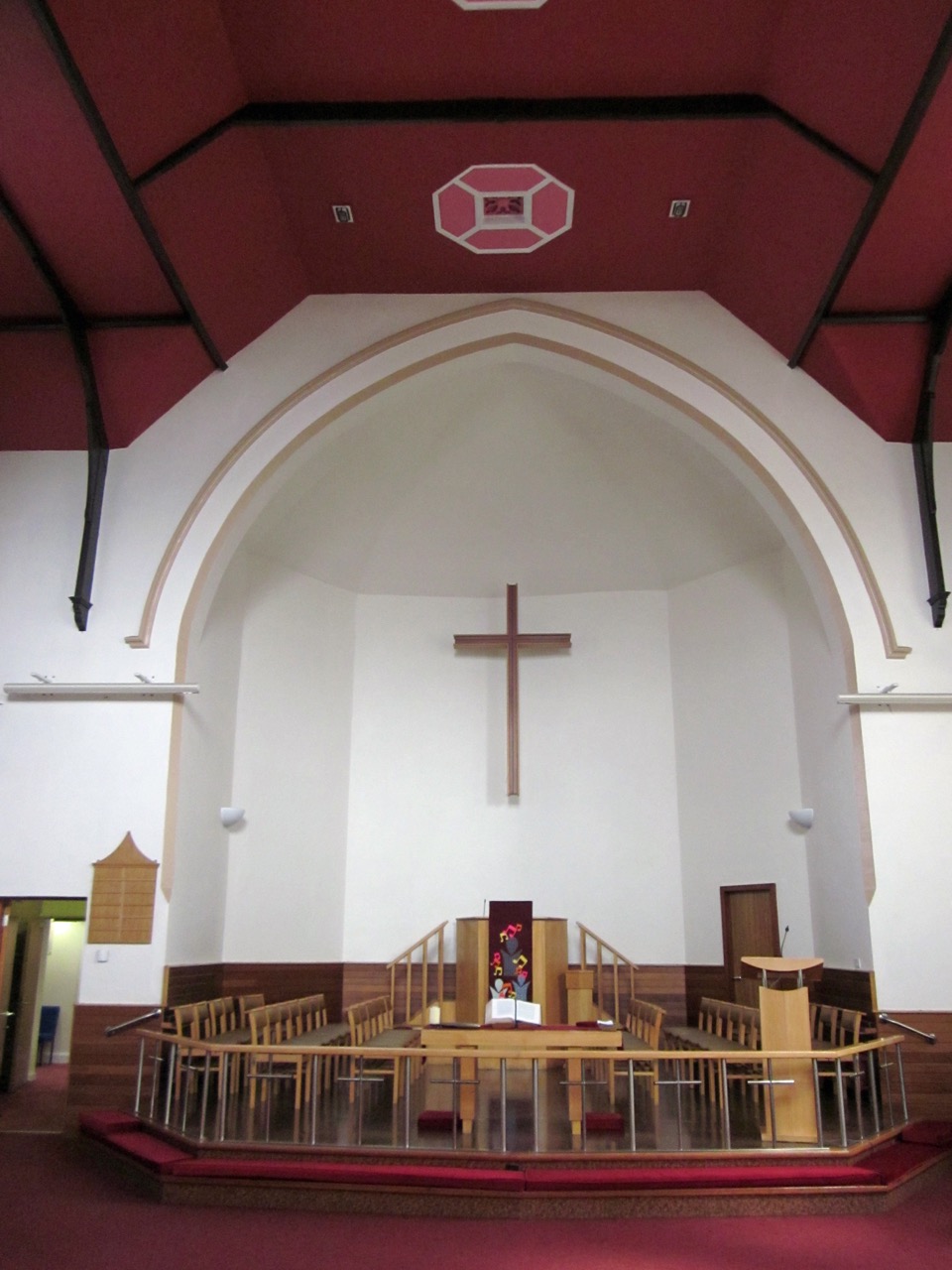 Methodist Church, interior view
