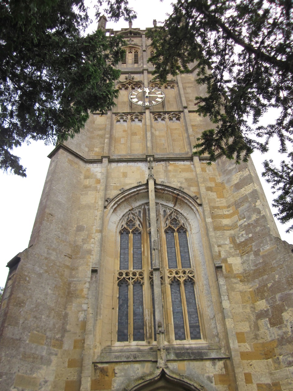 View of the tower from the west