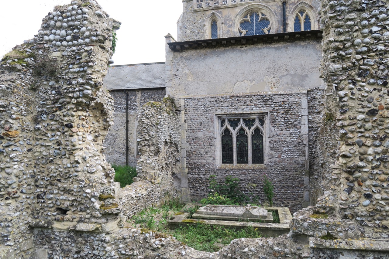 Former north transept