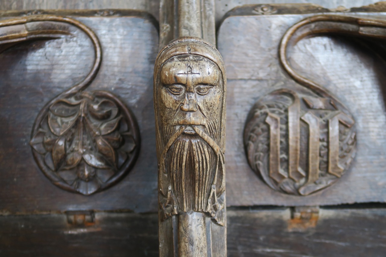 Choir stalls (15th cent.), detail