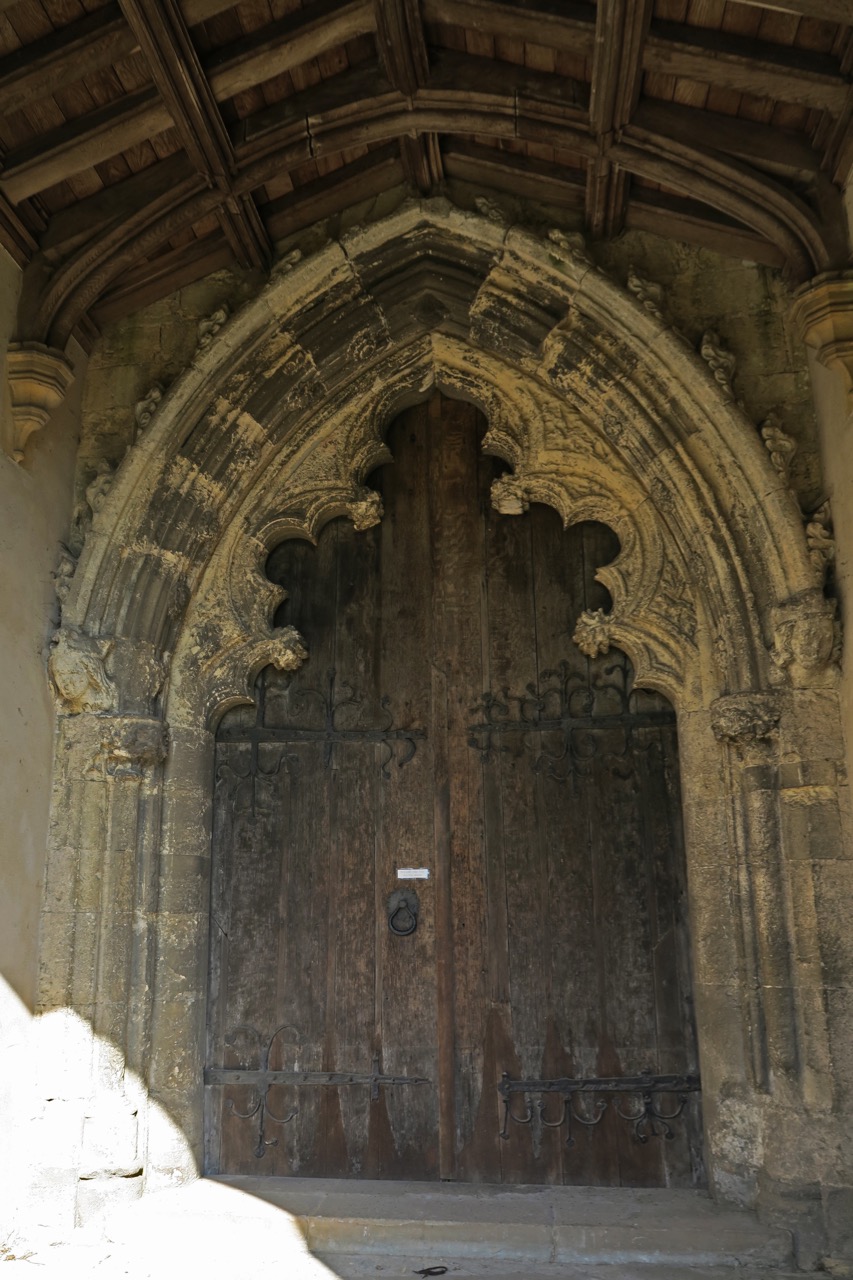 West doorway (14th cent.)