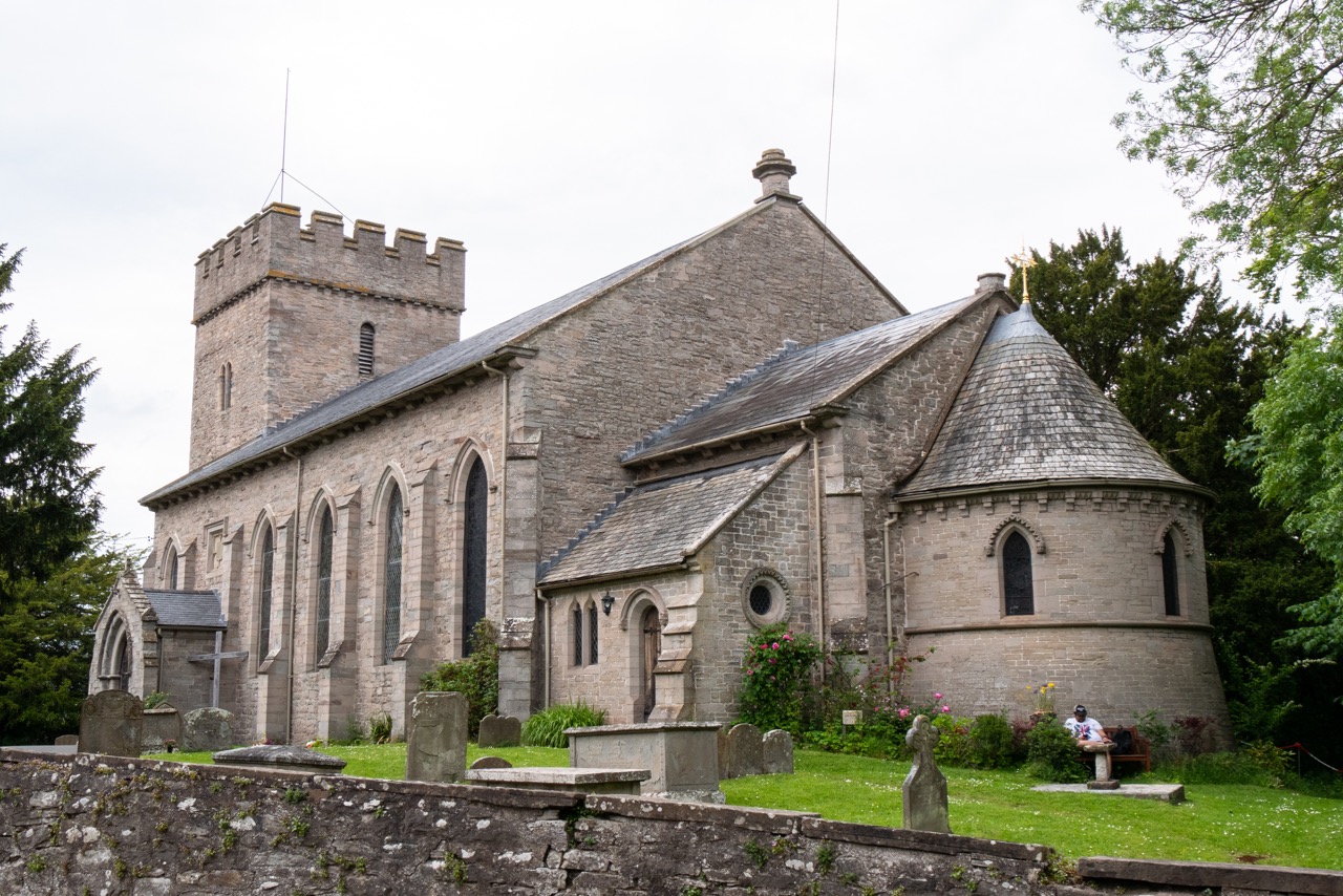 View from the south east