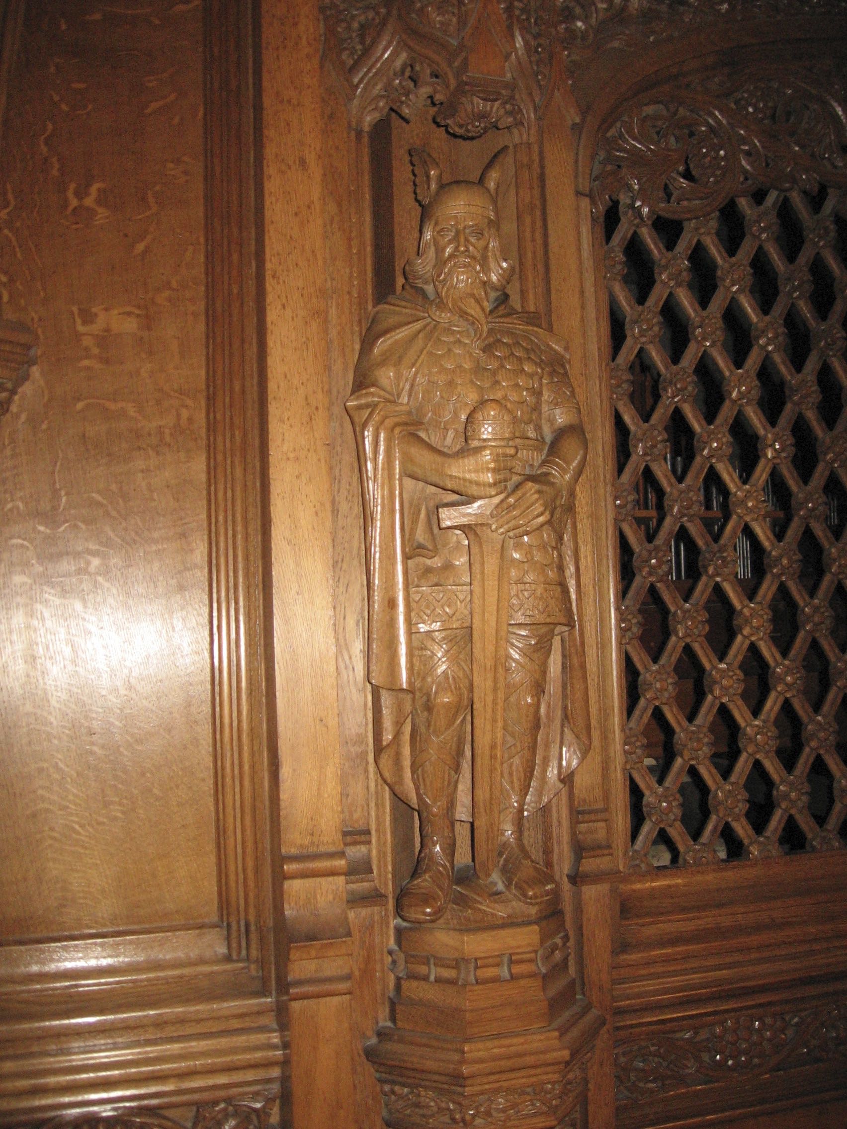 Viking statue