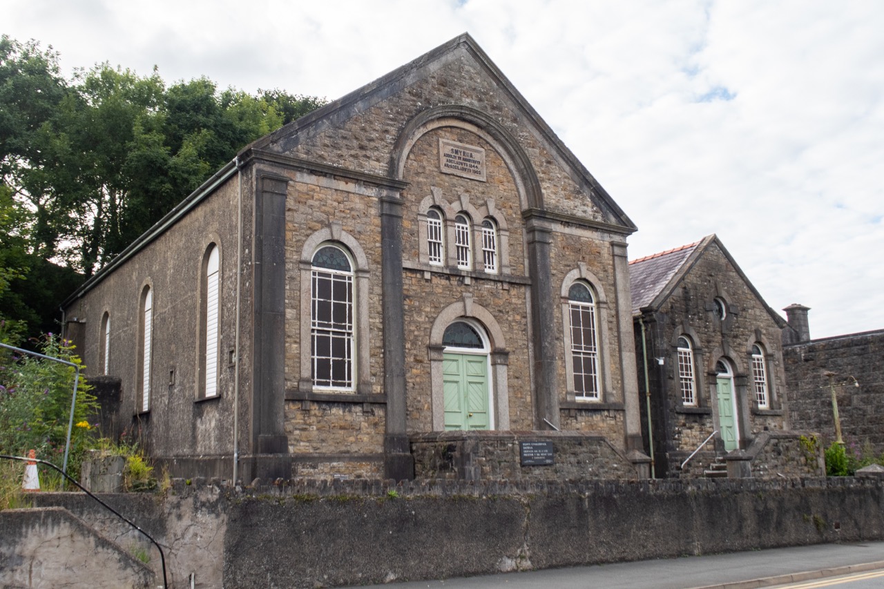 View from the south east