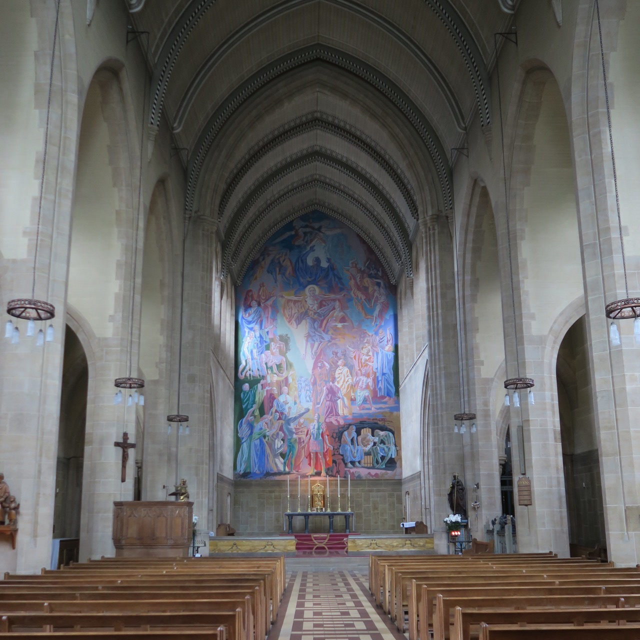 St Alban the Martyr, interior view