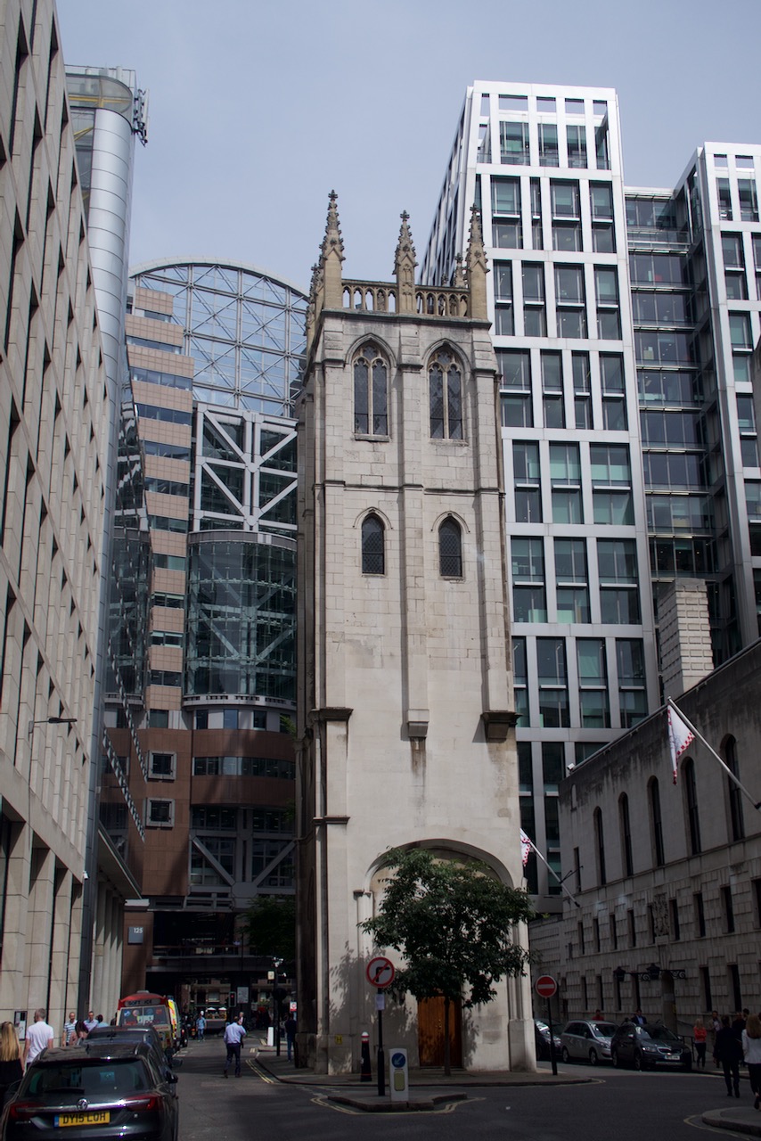 St Alban Wood Street, view from the south