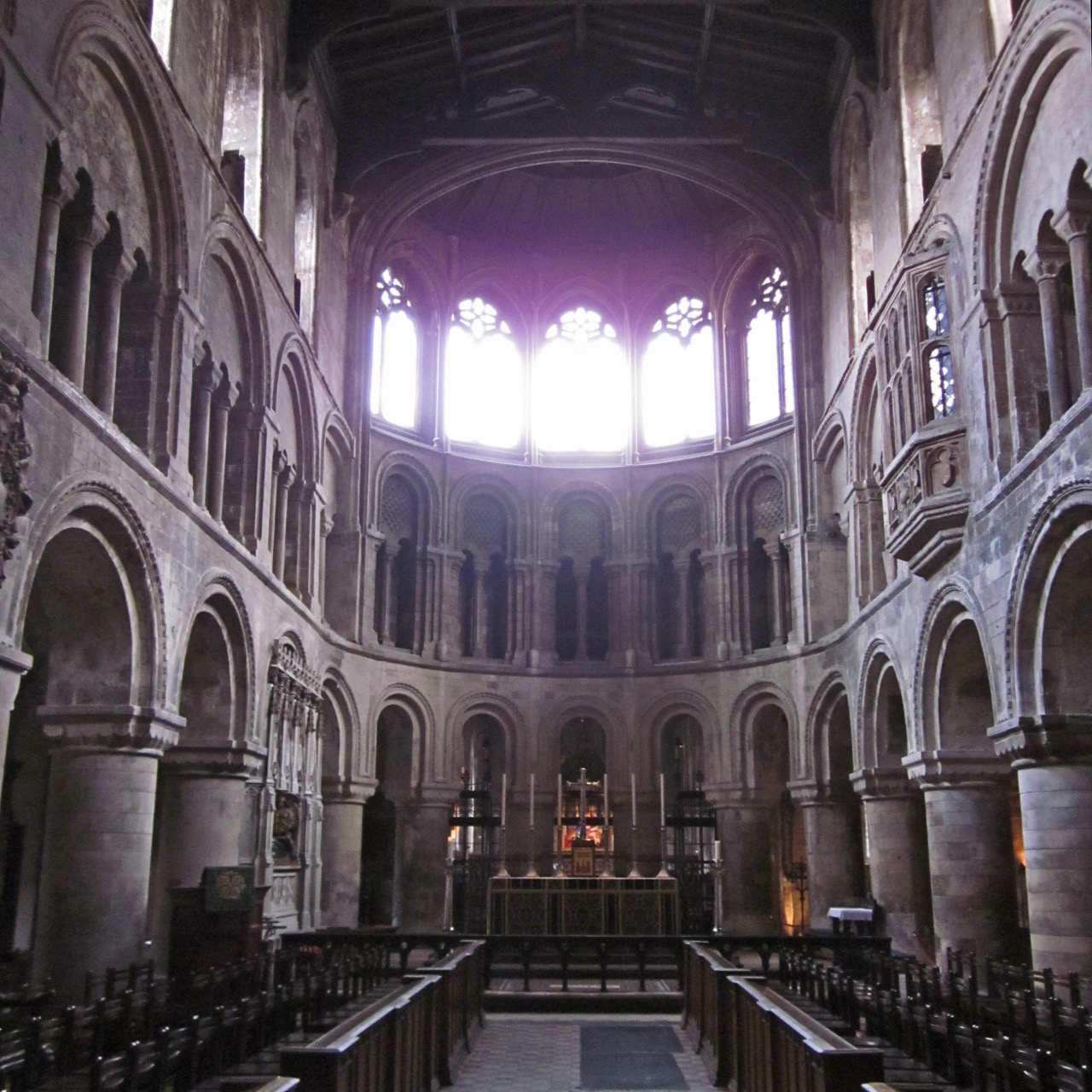 St Bartholomew the Great, Innenansicht