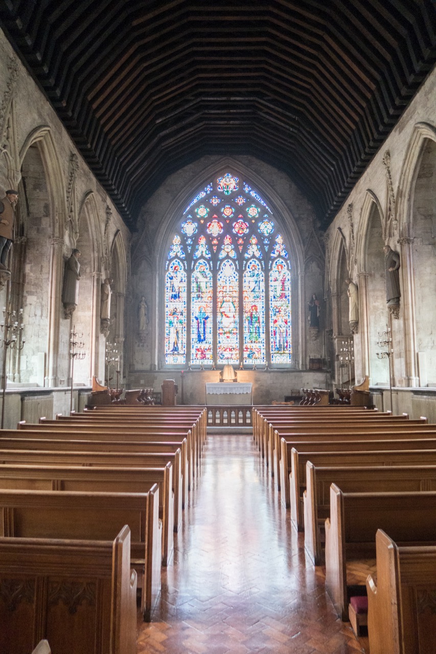 St Etheldreda, interior view