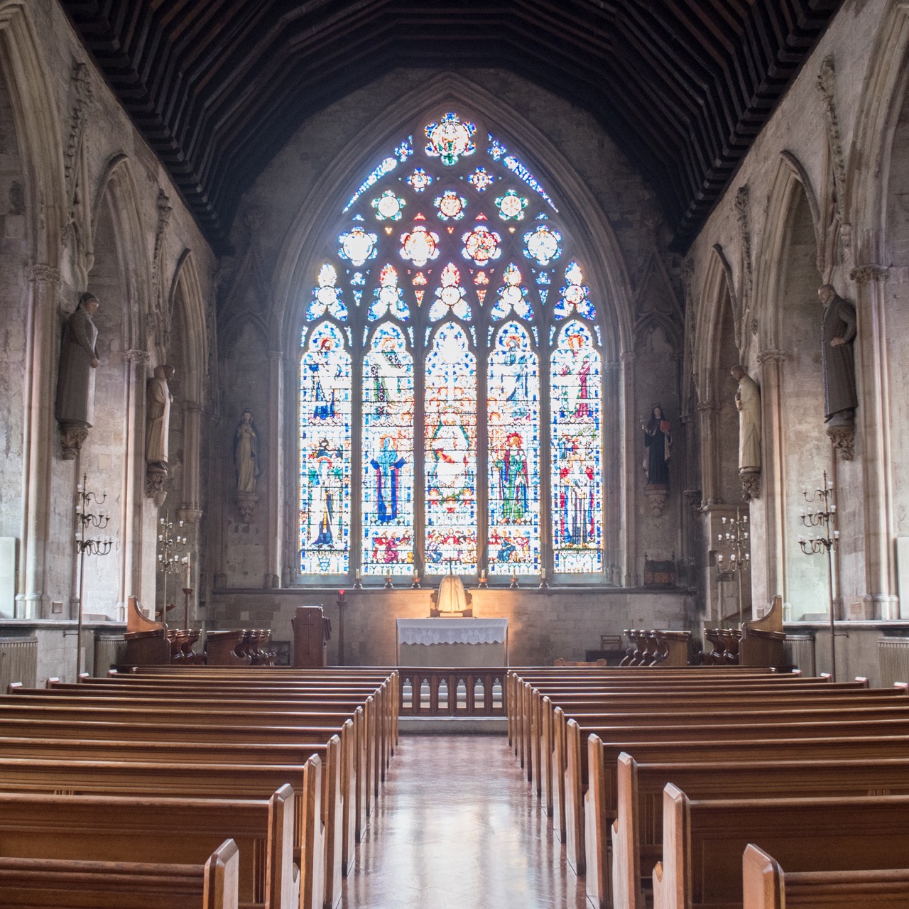 St Etheldreda, interior view