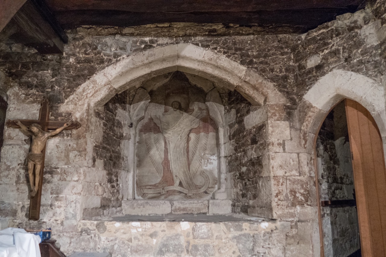 Altar in the crypt