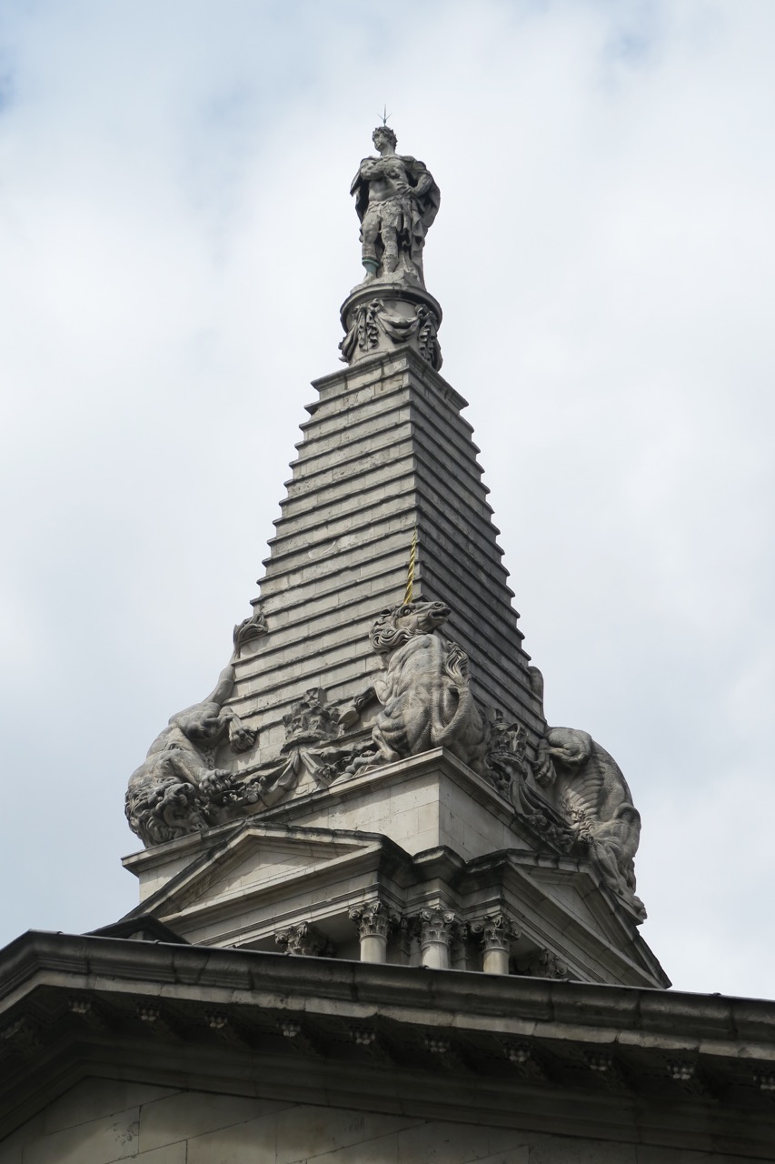 Stepped bell tower