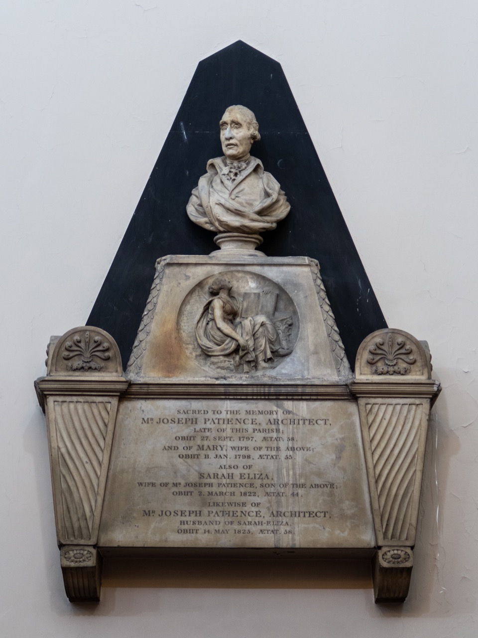 Epitaph for Joseph Patience (d. 1797)