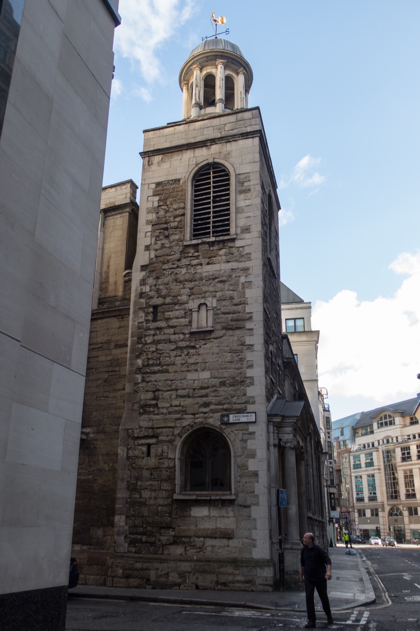 View of the tower from the west
