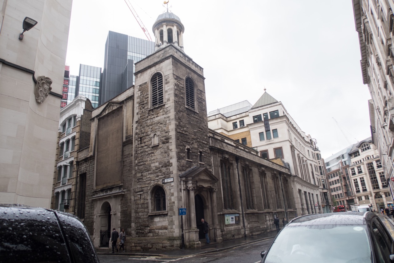 St Katharine Cree, exterior view