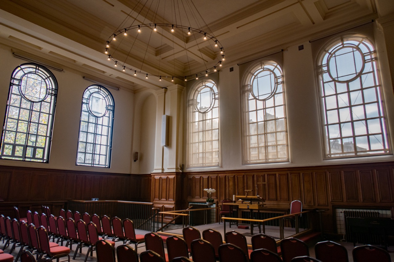 Chapel, interior view