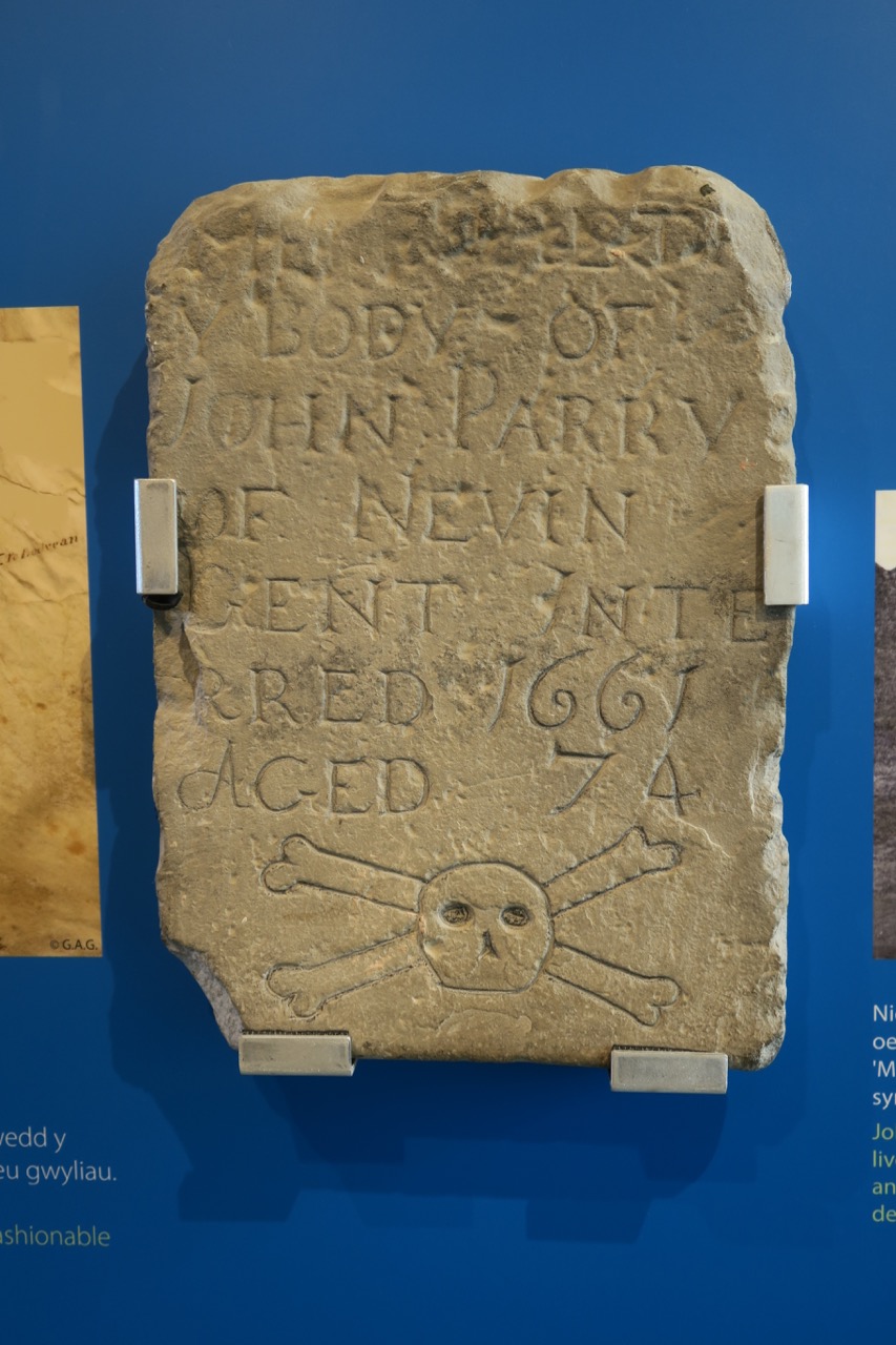 Tombstone for John Parry (d. 1661)