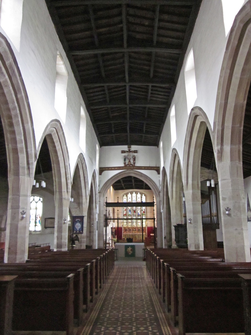 St John the Baptist, interior view