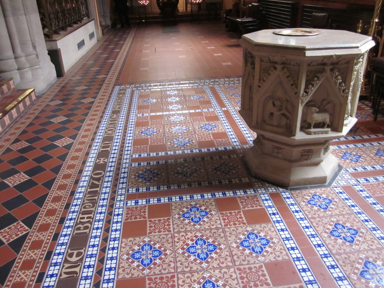 Font and floor tiles (1844)