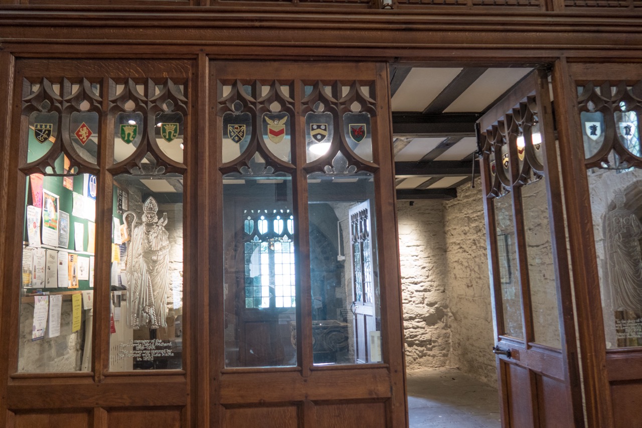 Entrance to the Lady Chapel from inside