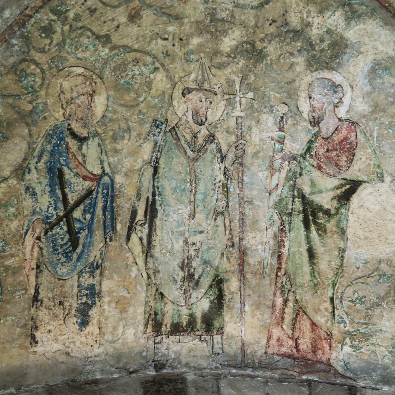 Jesus Chapel, frescoes (detail)