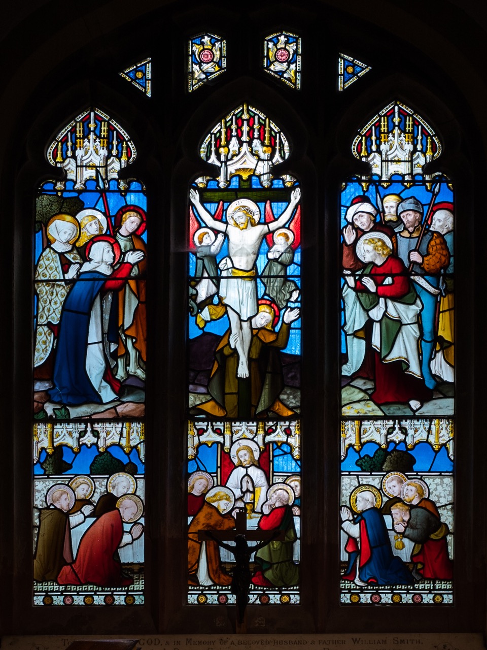 Window in the altar wall (Nathaniel Westlake, c. 1848)