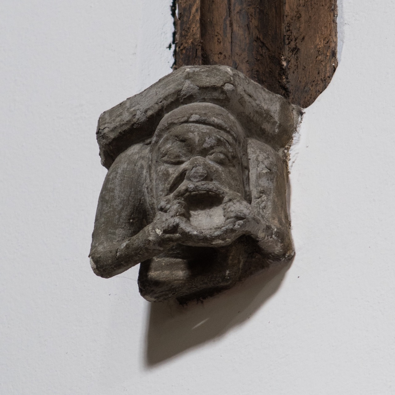 Corbel figure (14th cent.)