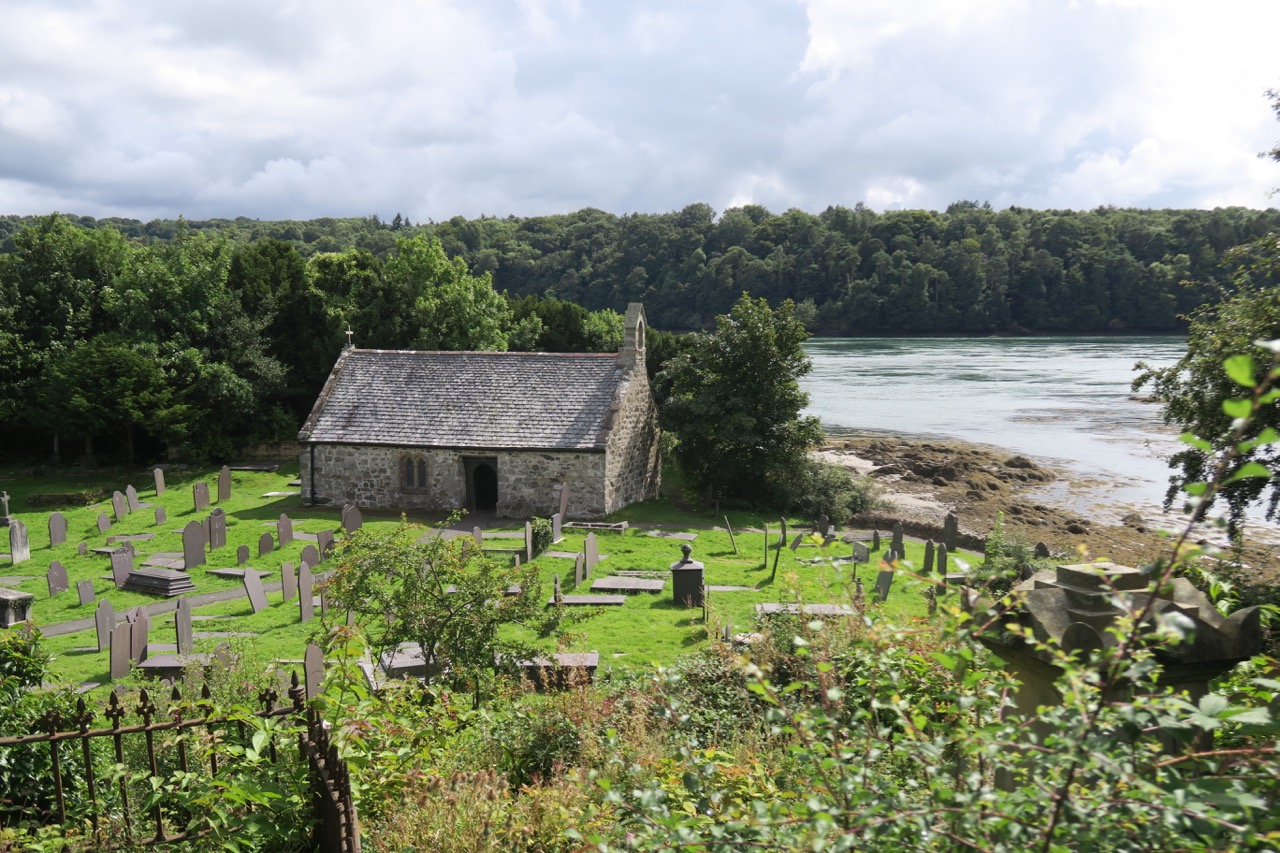 View from the north west from the cemetery hill