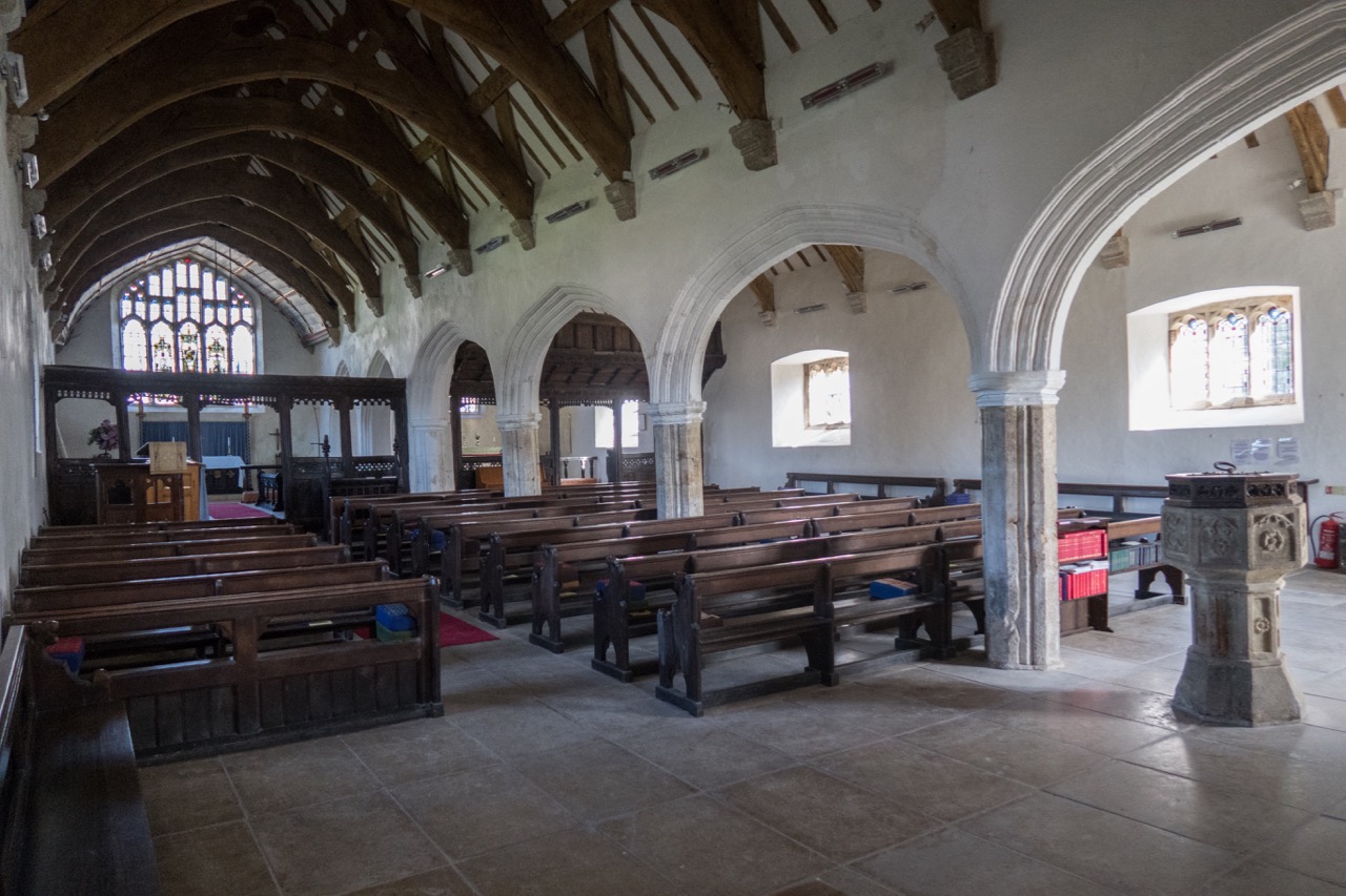 Interior view of the nave