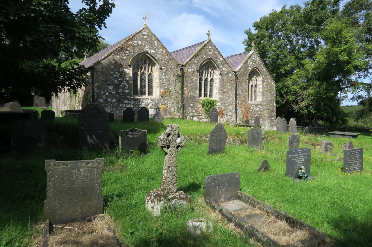 View from the east