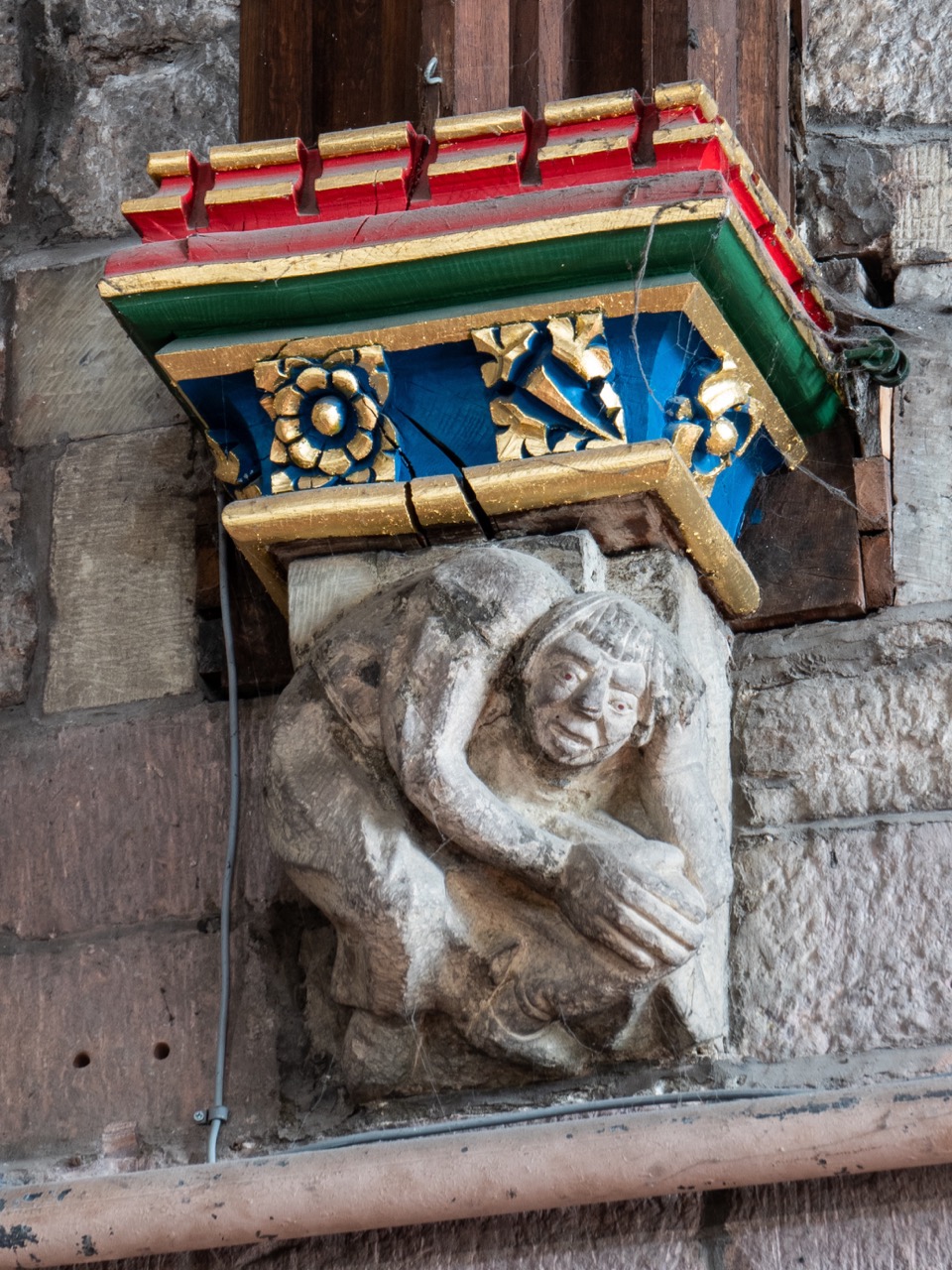 Corbel stone (15th cent.)