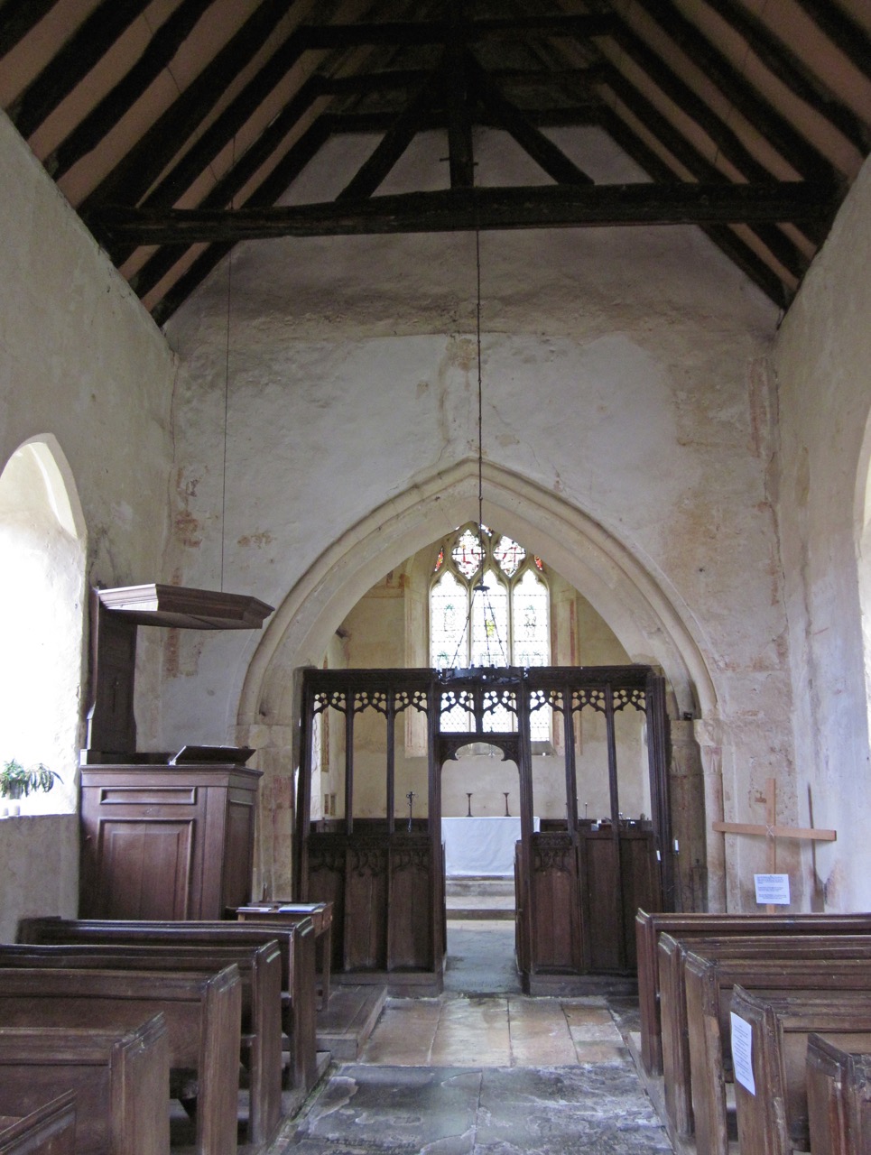 Hailes Chapel of Ease, interior view